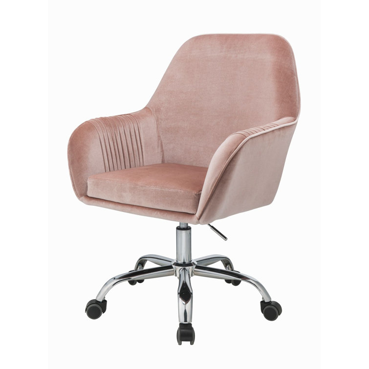 Augusta velvet task discount chair